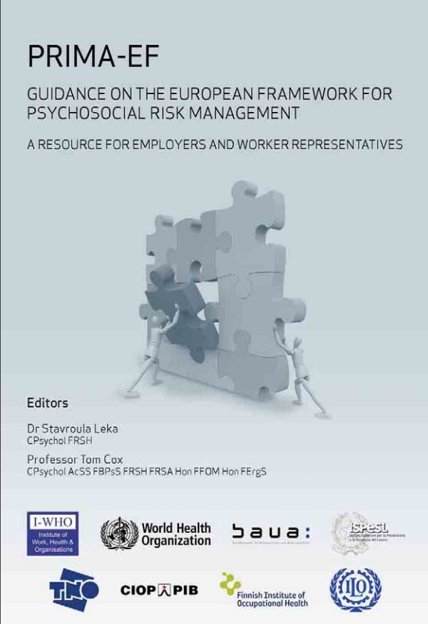 PRIMA-EF: Marco europeo para la gestión del riesgo psicosocial