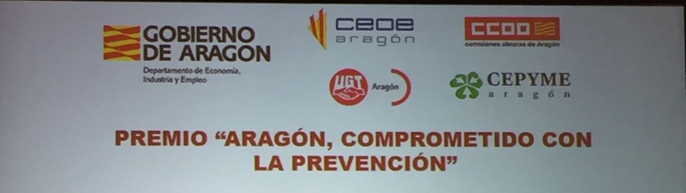 Celebrado el Acto de entrega del VI Premio “Aragón comprometido con la prevención”