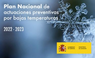 PLAN NACIONAL DE ACTUACIONES PREVENTIVAS POR BAJAS TEMPERATURAS