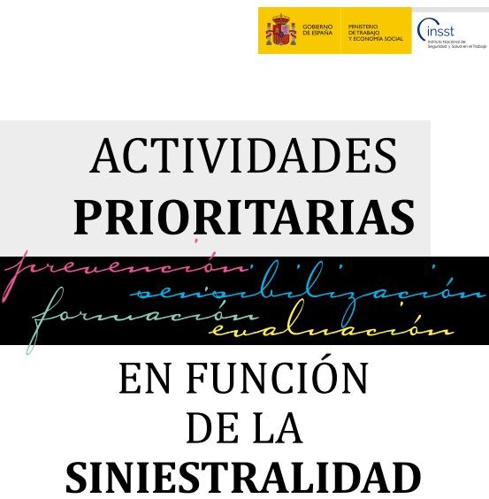 ACTIVIDADES PRIORITARIAS EN FUNCIÓN DE LA SINIESTRALIDAD 2022