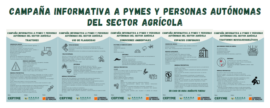 CAMPAÑA INFORMATIVA A PYMES Y PERSONAS AUTÓNOMAS DEL SECTOR AGRÍCOLA