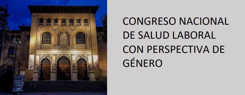 CONGRESO NACIONAL DE SALUD LABORAL CON PERSPECTIVA DE GÉNERO